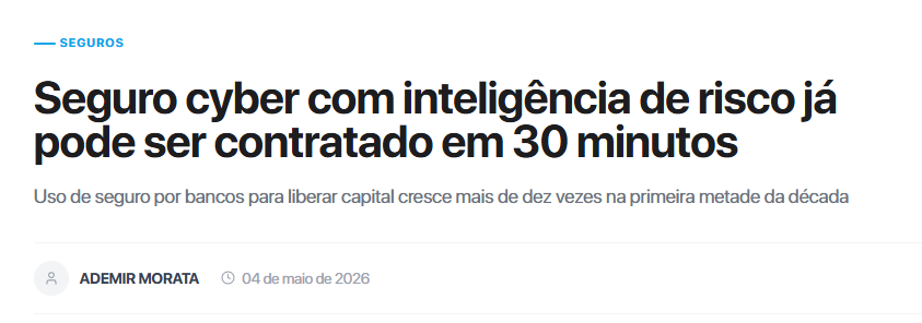 Recorte da matéria no FintechLab